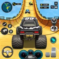 Monster Truck Mega Ramp MOD APK v4.6 (Unlocked) - Jojoy