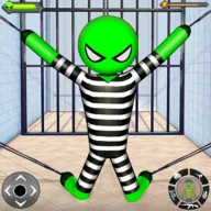 Stickman Prison Escape MOD APK v0.3 (Unlocked) - Jojoy