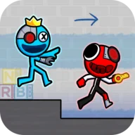 Download Red and Blue Stickman 2 (MOD - Unlimited Skin, Lives) 2.0.8 APK  FREE