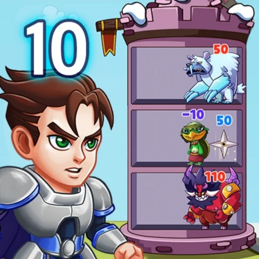 Hero Tower Wars  MOD + APK (Unlocked) Download