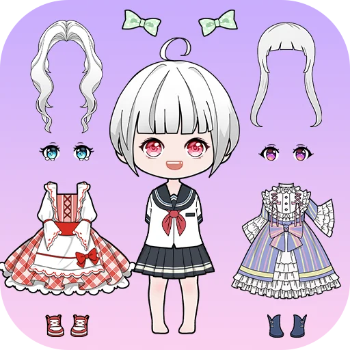 Anime Doll Dress Up Games Mod APK v1.1.1 Download 