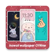 kawaii Wallpapers Offline icon