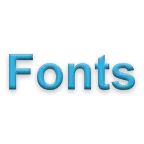 Written Fonts icon