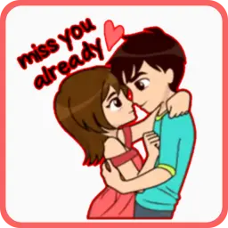 Love Stickers and Couples in Love icon