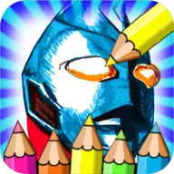 Ultraman zero x Games Coloring