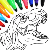 Dino Drawing Game icon