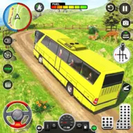 Offroad Bus Driving & Parking icon