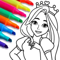 Kids Drawing For Girls-Coloring