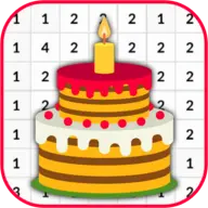 Birthday Cake Coloring By Number