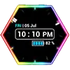 Neon Clock Full icon