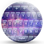 Keyboard Theme Galaxy Glass icon