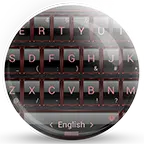 Keyboard Theme Frame Red icon