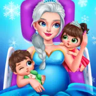 Ice Princess Mommy Baby Twins