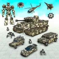 Army Truck Robot Car Game - Transforming Robot Games