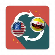 US Dollar to Brunei Dollar icon