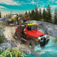 Offroad Long Trailer Truck Sim - Jeep Prado Games_playmods.io