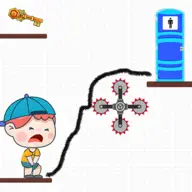 Toilet Rush Race Puzzle Game