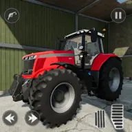 Real Farm Tractor Games icon
