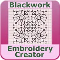 Blackwork Embroidery Pattern Creator icon