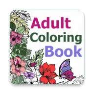 Adult Coloring Book icon