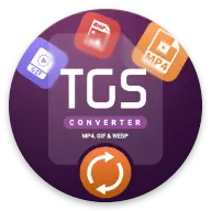 TGS Converter: MP4, GIF & Webp icon