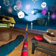 Fireworks Simulator Party 3D icon