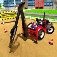 Excavator Tractor Simulator icon