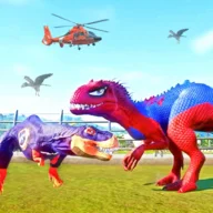 Jurassic dinosaur game icon