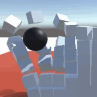 Destruction 3d physics simulation
