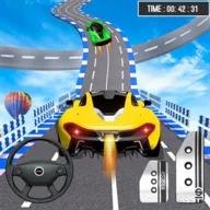 Crazy Superhero Car Stunt Driving Games
