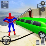 Mega Ramp Car Stunt Driving Games-Car Racing Games