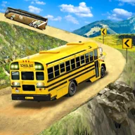 Offroad School Bus Driver 3D City Public transport icon