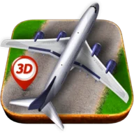 Aeroplane Parking 3D icon