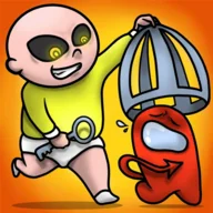Scary Yellow Baby - Hide & Seek