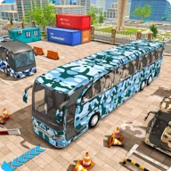 Army Bus Transport Sim: Offline Mission Games 2021 icon
