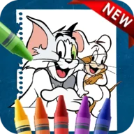 Tom coloring book 2021 icon