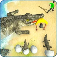 Crocodile Simulator Attack Game 3D icon