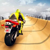 Mega Ramp Impossible Tracks Stunt Bike Rider Games icon