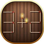 Math Puzzle With Sticks icon