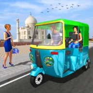 Tuk Tuk Rickshaw：Racing Game