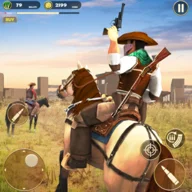 Western Gunfighter Cowboy Game icon