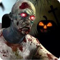 Real zombie hunter: FPS shooting in Halloween nights