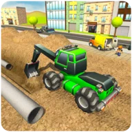 City Pipeline Construction Sim
