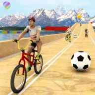 mega cycle stunt : Bicycle racing icon