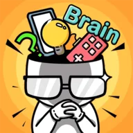 Brain challenge test icon