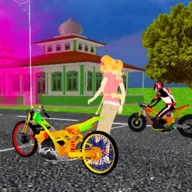 Real Drag Bike - Balap Liar 3D icon
