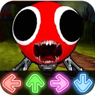 Red Rainbow Friends FNF Mod icon