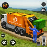 Offroad Garbage Truck 2021: Dump Truck Driving Games
