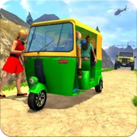Modern Auto Tuk Tuk Rickshaw icon