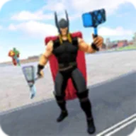 Hammer Man Superhero Adventure Game